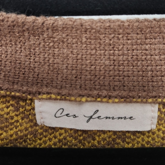 Ces Femme Multicolor Patchwork Cardigan - Picture 7 of 13